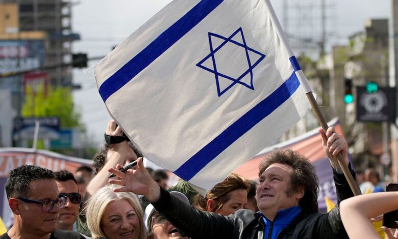 JAVIER MILEI CONFIRMÓ SU APOYO A ISRAEL